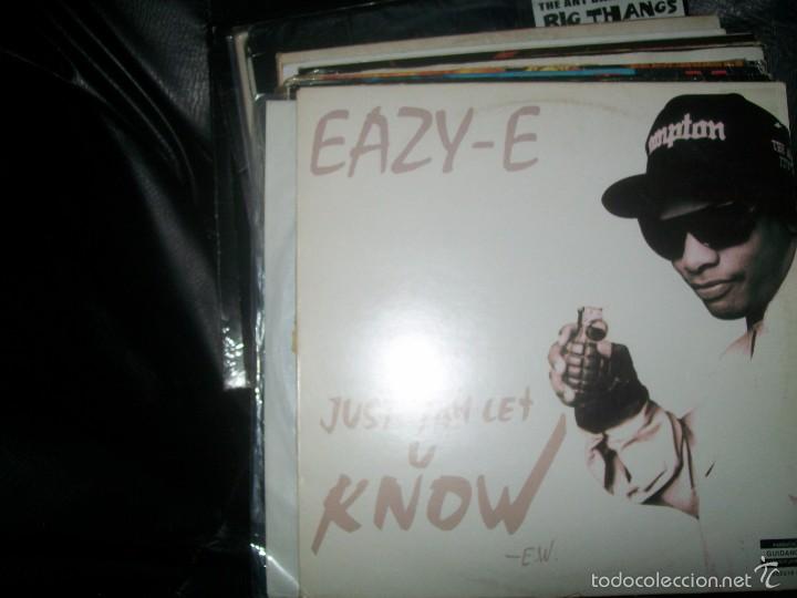 Discos de vinilo: Eazy E - Just Tah Let U Know (Epic, Ruthless Records) - Foto 2