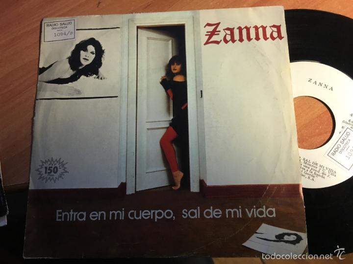 Discos de vinil: ZANNA (ENTRA EN MI CUERPO, SAL DE MI VIDA) SINGLE 1993 PROMO (EPI3)