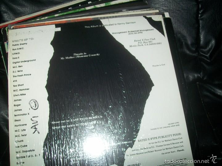 Discos de vinilo: Rated X - The Ruff Stuff  (Tandem Records) rap - Foto 2