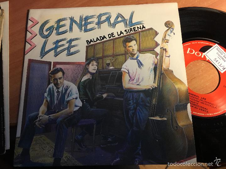 Disques de vinyle: GENERAL LEE (BALADA DE LA SIRENA ) SINGLE 1990 ESPA&Ntilde;A PROMO (EPI2)