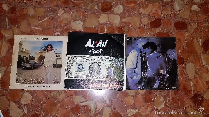 Discos de vinilo: LOTE DE TRES SINGLE DE ALAN COOK - Foto 1