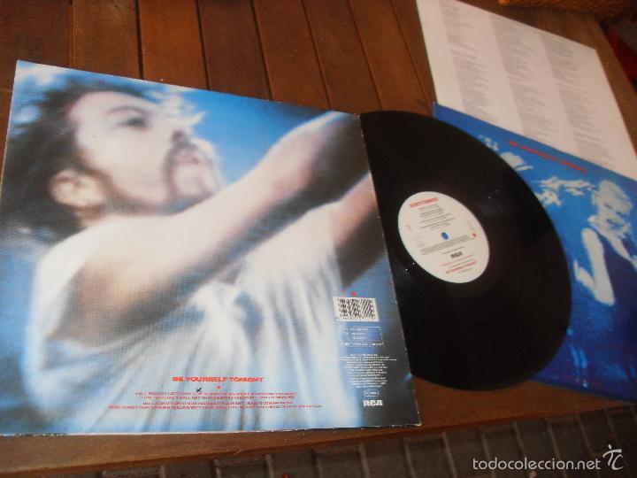 Discos de vinilo: EURYTHMICS LP BE YOURSELF TONIGHT Made in Germany 1985 - Foto 2