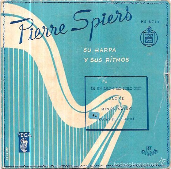Discos de vinilo: SINGLE. PIERRE SPIERS. Y SU HARPA Y SUS RITMOS. - Foto 1