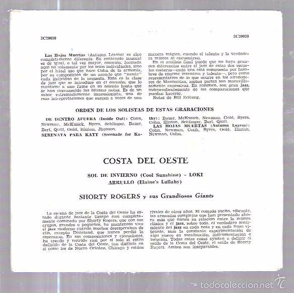 Discos de vinilo: SINGLE. AL COHN Y CONJUNTO CHARLIE&acute;S TAVERN. - Foto 2