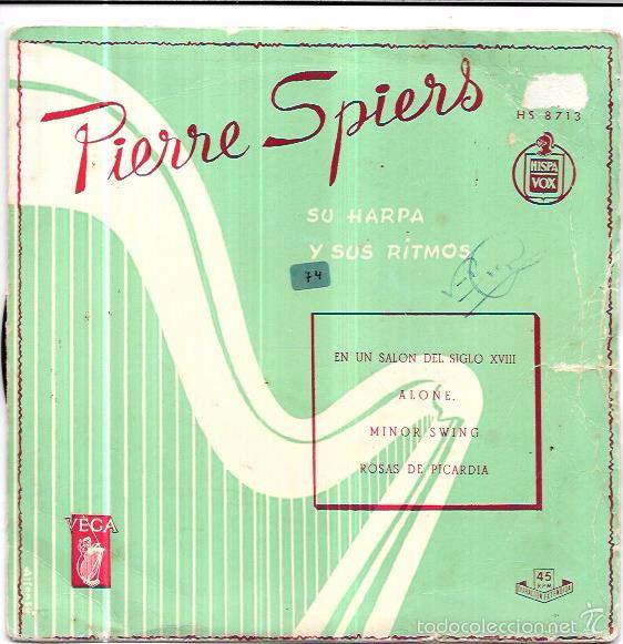 Discos de vinilo: SINGLE. PIERRE SPIERS. SU HARPA Y SUS RITMOS. - Foto 1