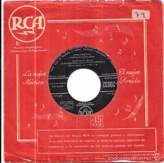 Discos de vinilo: SINGLE. LOUIS BLUES. ARTIE SHAW. - Foto 1
