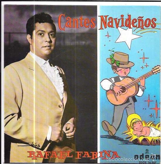 Discos de vinilo: SINGLE. CANTES NAVIDE&Ntilde;OS. RAFAEL FARINA. - Foto 1