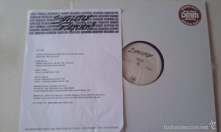 Discos de vinilo: Junior Sanchez - Da Bionic Trax - 1996 - Foto 1