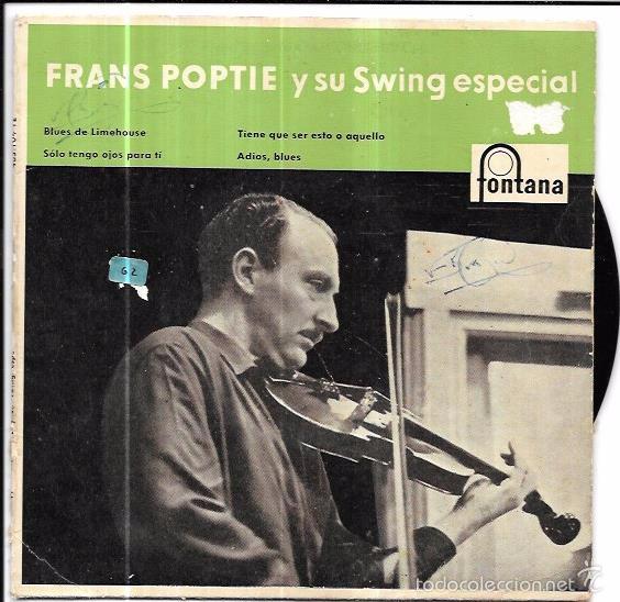 Discos de vinilo: SINGLE. FRANS POPTIE Y SU SWING ESPECIAL. - Foto 1