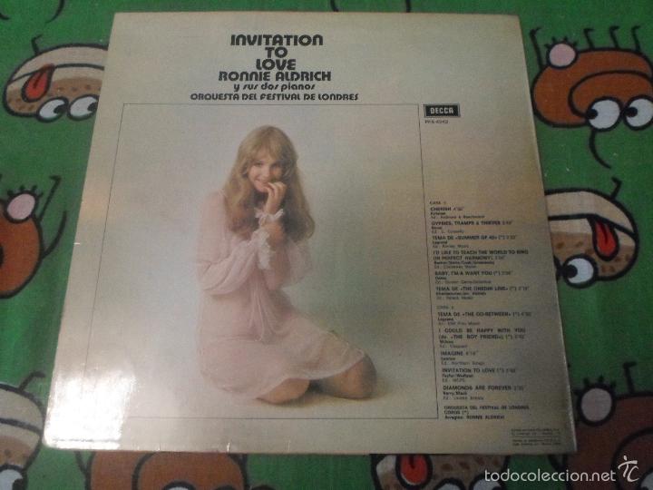 Discos de vinilo: INVITATION TO LOVE / LP DE 1973 - Foto 3