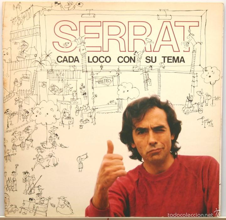 Discos de vinilo: SERRAT cada loco con su tema - Foto 1