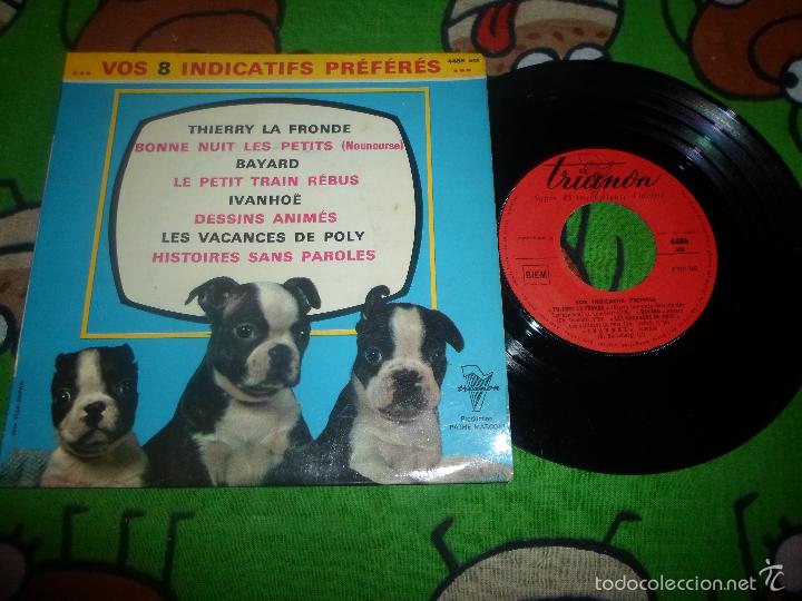 Discos de vinilo: VOS 8 INDICATIFS PREFERES - Foto 1