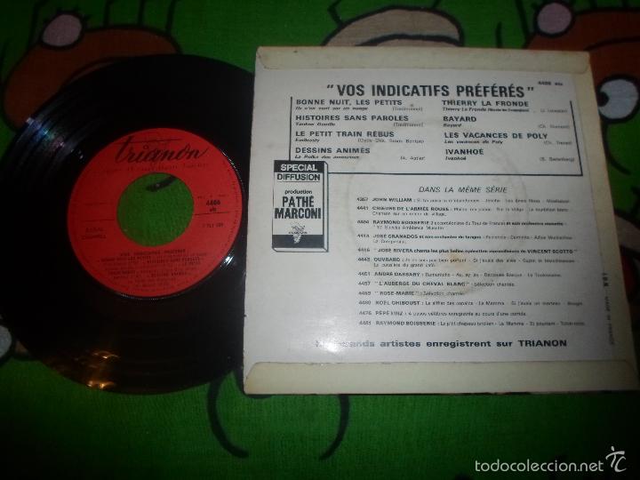 Discos de vinilo: VOS 8 INDICATIFS PREFERES - Foto 2