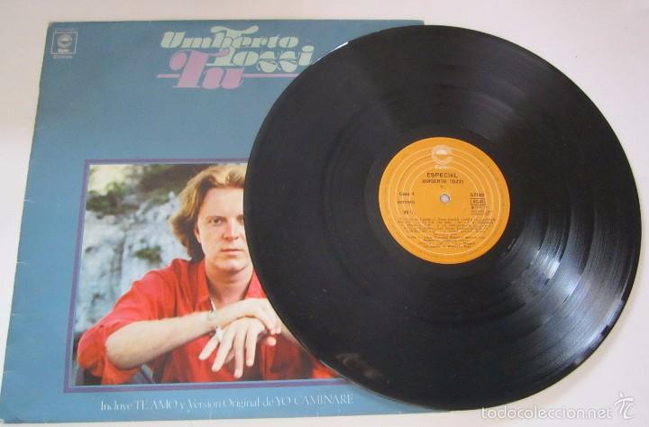 Discos de vinilo: (17) VINILO LP UMBERTO TOZZI TU 1978 - Foto 2