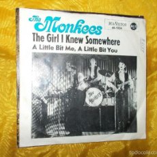 Discos de vinilo: THE MONKEES. THE GIRL I KNEW SOMEWHERE. RCA VICTOR. EDICION ALEMANA