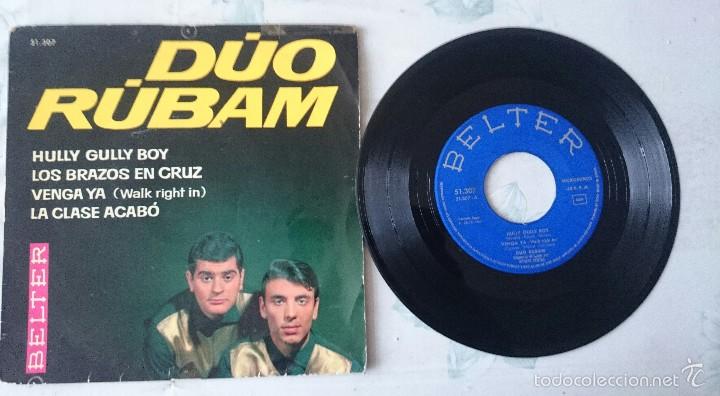 Discos de vinilo: DUO RUBAM: HULLY GULLY BOY + 3 (BELTER 1964) - Foto 1