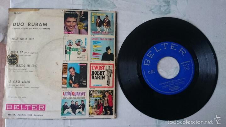 Discos de vinilo: DUO RUBAM: HULLY GULLY BOY + 3 (BELTER 1964) - Foto 2