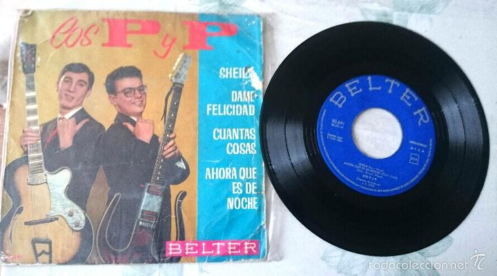 Discos de vinilo: Los P Y P: SHEILA + 3 (BELTER 1963) - Foto 1
