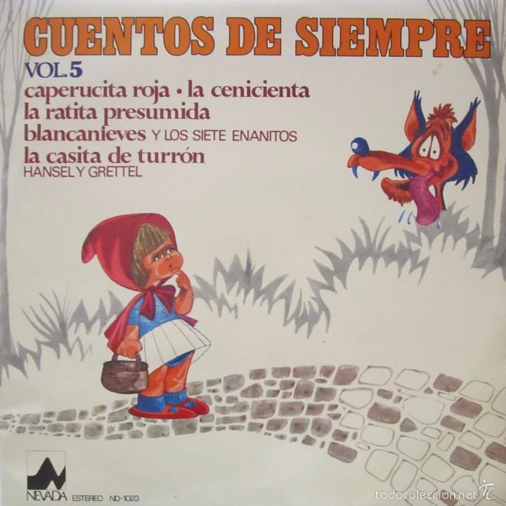 Discos de vinilo: (16) VINILO LP CUENTOS DE SIEMPRE 1976 - Foto 1