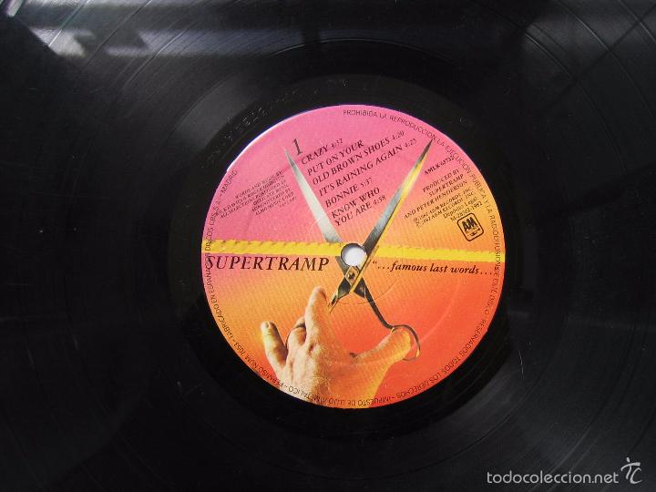 Discos de vinilo: LP SUPERTRAAMP 1982 - Foto 3