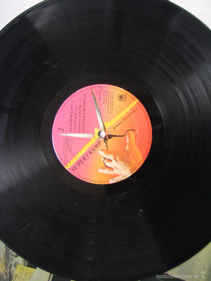 Discos de vinilo: LP SUPERTRAAMP 1982 - Foto 4