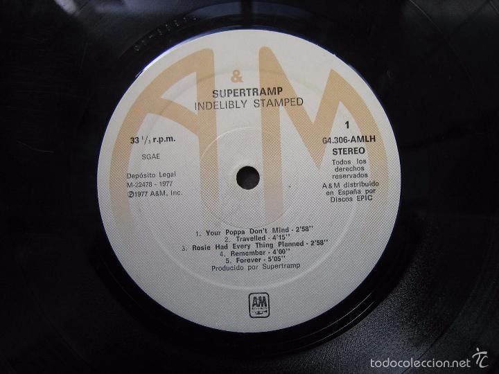 Discos de vinilo: LP SUPERTRAMP 1977 - Foto 3