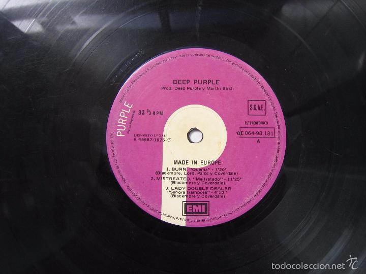 Discos de vinilo: LP DEEP PURPLE 1976 - Foto 4
