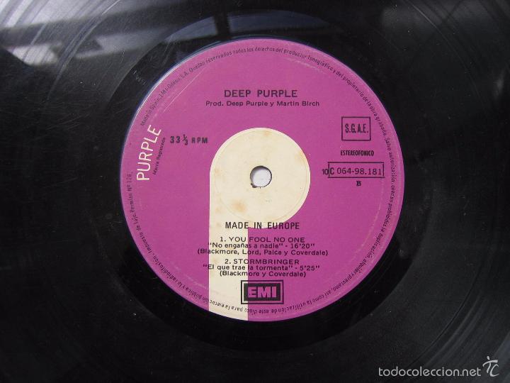 Discos de vinilo: LP DEEP PURPLE 1976 - Foto 6