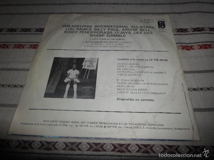 Discos de vinilo: THE GHETTO LETS CLEAN UP - Foto 2