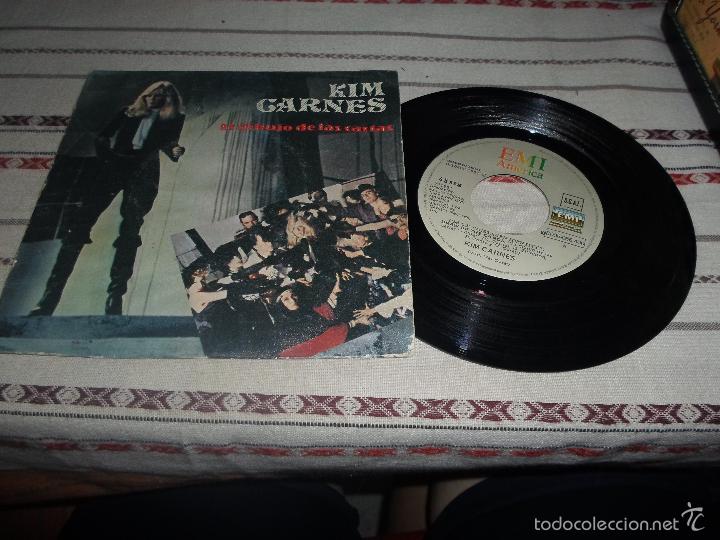 Discos de vinilo: KIM GARNES EL DIBUJO DE LAS CARTAS - Foto 1