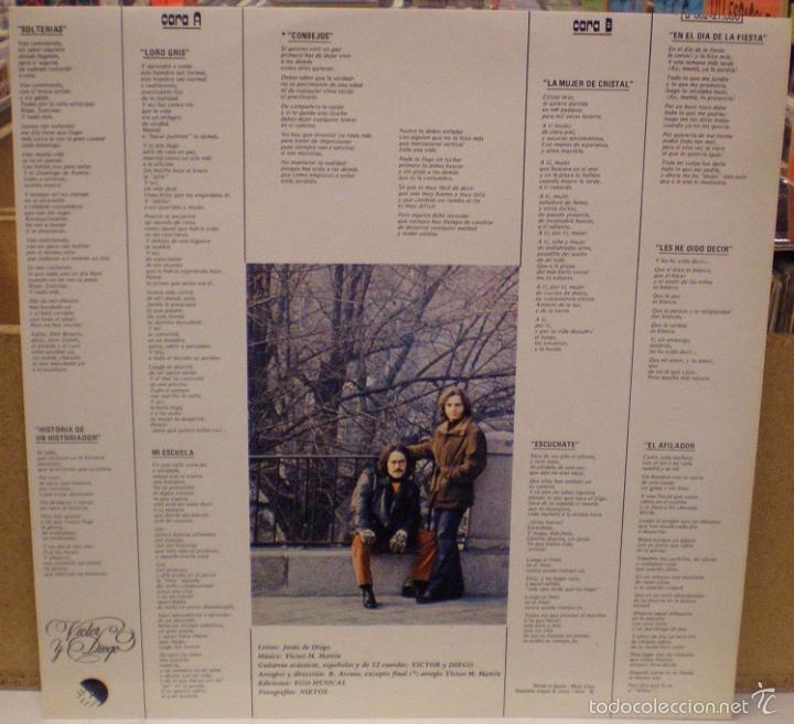 Discos de vinilo: Victor y Diego - Semblanzas - Foto 4