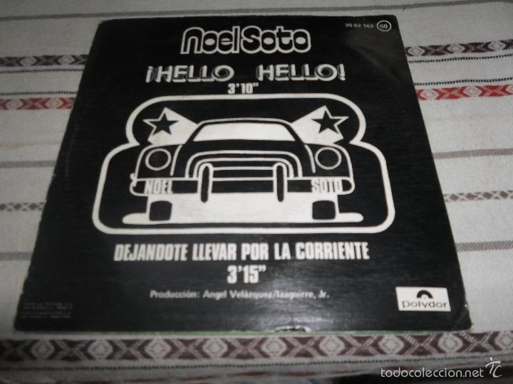 Discos de vinilo: NOEL SOTO HELLO HELLO - Foto 2