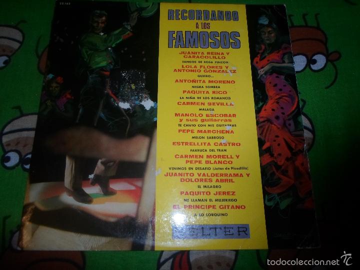 Discos de vinilo: RECORDANDO A LOS FAMOSOS - Foto 1
