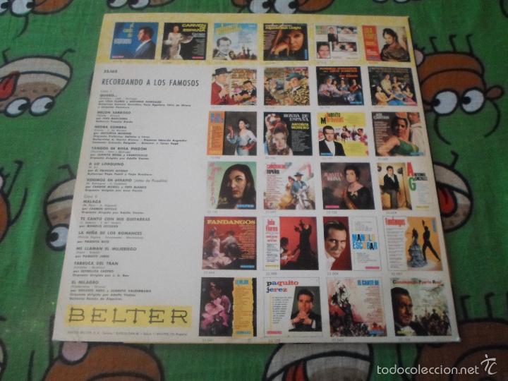 Discos de vinilo: RECORDANDO A LOS FAMOSOS - Foto 3