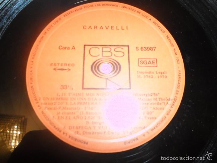 Discos de vinilo: CARAVELLI LP 1970 - Foto 2