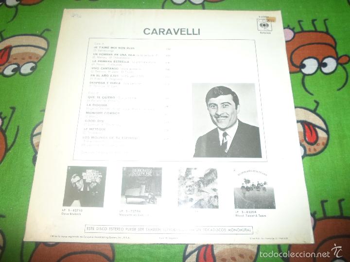 Discos de vinilo: CARAVELLI LP 1970 - Foto 3