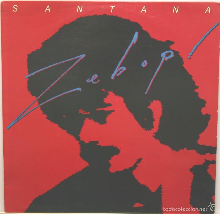 Discos de vinilo: SANTANA zebop LP CBS 1981 - Foto 1