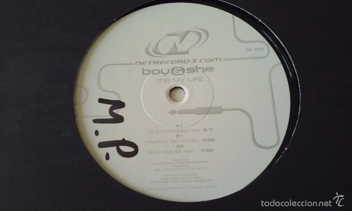 Discos de vinilo: Boy & She - Its My Life - 2000 - Foto 1