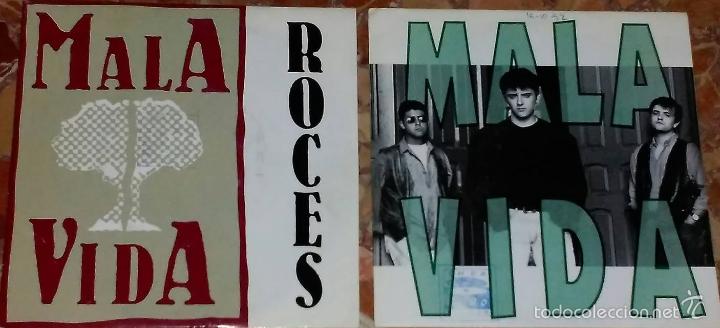 Discos de vinilo: LOTE DE 2 SINGLES DE MALA VIDA - Foto 1