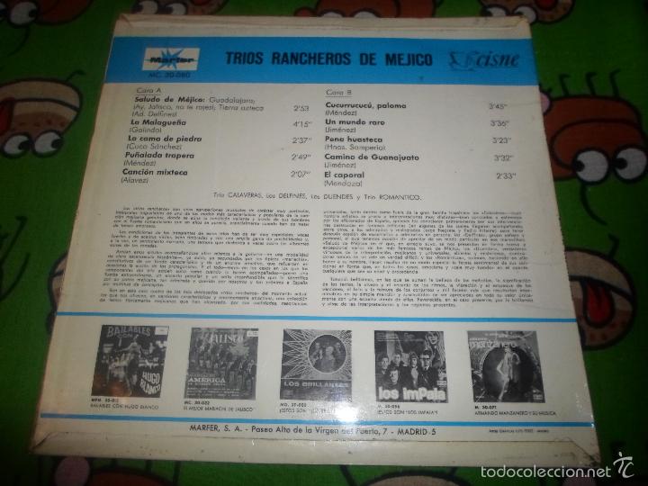 Discos de vinilo: TRIOS RANCHEROS DE MEJICO - Foto 3