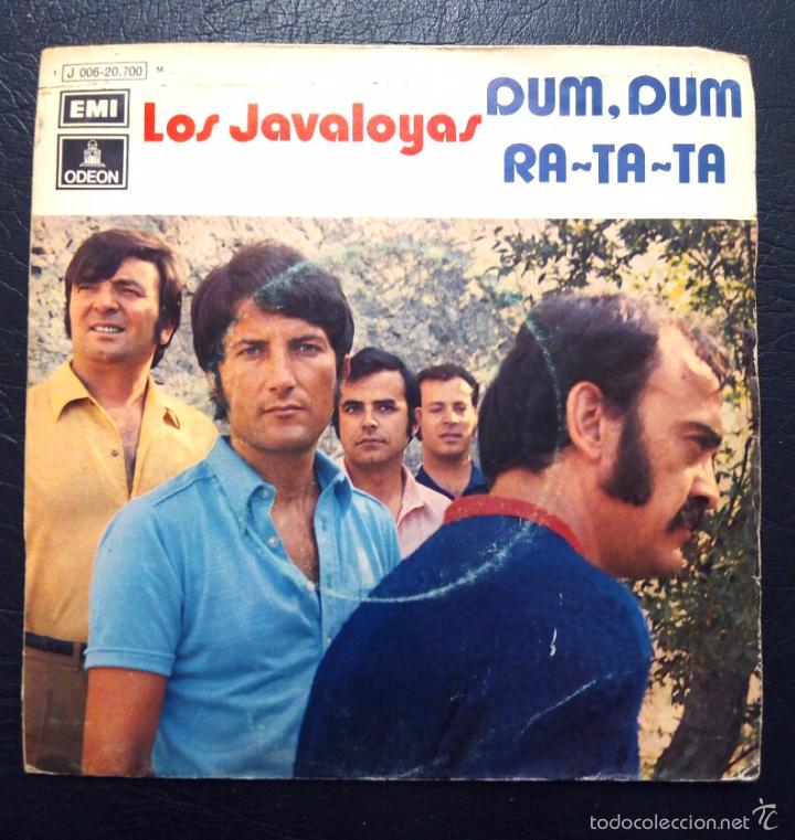 Discos de vinilo: SINGLE LOS JAVALOYAS - DUM, DUM - RA-TA-TA - ODEON 1971. - Foto 1