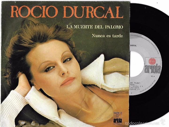 rocío dúrcal: la muerte del palomo / nunca es t - Comprar Discos ...