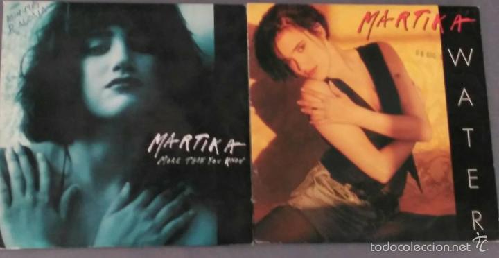 Discos de vinilo: LOTE DE 2 SINGLES DE MARTIKA - Foto 1