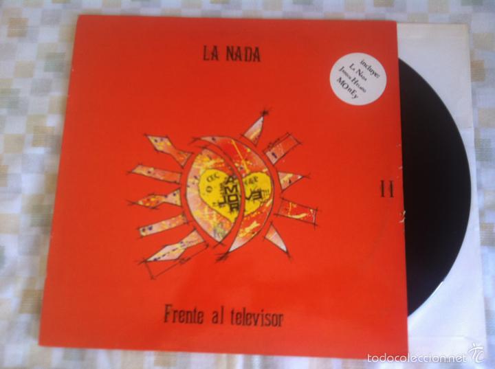 Discos de vinilo: LP LA NADA-FRENTE AL TELEVISOR - Foto 1