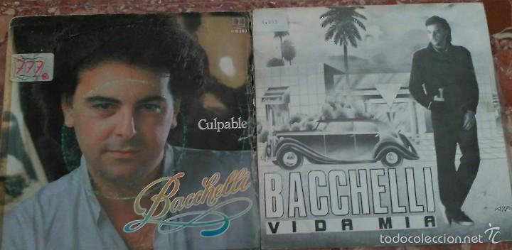 Discos de vinilo: LOTE DE 2 SINGLES DE BACCHELLI - Foto 1