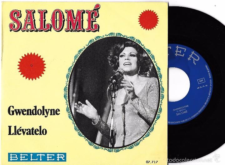 Discos de vinilo: SALOM&Eacute;: GWENDOLYNE / LL&Eacute;VATELO - Foto 1