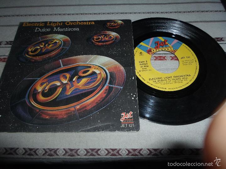 Discos de vinilo: ELECTRIC LIGHT ORCHESTRA DULCE MENTIROSA - Foto 1
