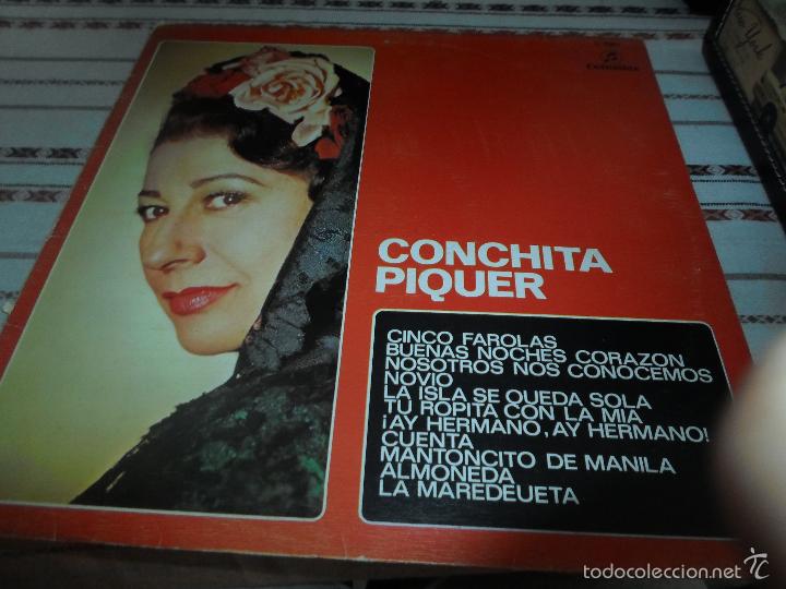 Discos de vinilo: CONCHITA PIQUER CINCO FAROLAS - Foto 1