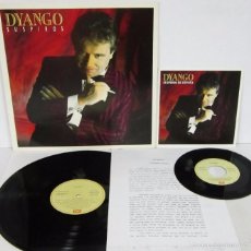 Discos de vinilo: DYANGO - SUSPIROS - LP - EMI 1989 SPAIN HOJAS PROMOCIONALES Y SINGLE SUSPIROS DE ESPAÑA - MINT