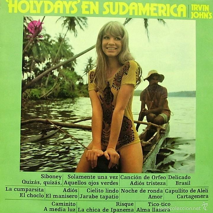 Disques de vinyle: IRVIN JOHN&acute;S-HOLYDAYS EN SUDAM&Eacute;RICA LP VINILO 1974 SPAIN